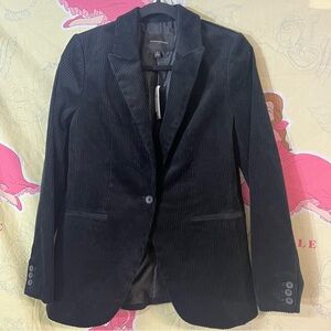Banana Republic Black Corduroy Jacket